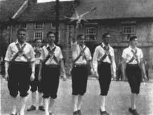 Kings College rapper team in 1950s